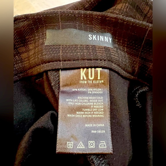 NWOT Kut from the Kloth women’s pants Size 10 - Picture 9 of 12